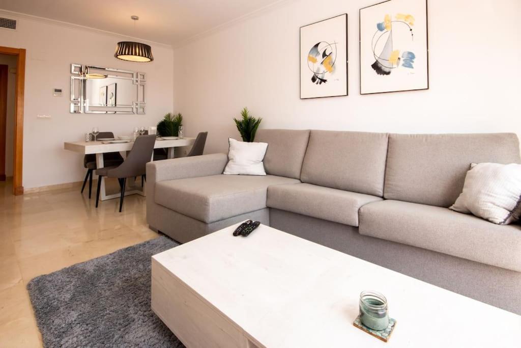 Ferienwohnung Penthouse With Roof Terrace, Bbq, Pool- And Sea Views Buenas Noches Exterior foto